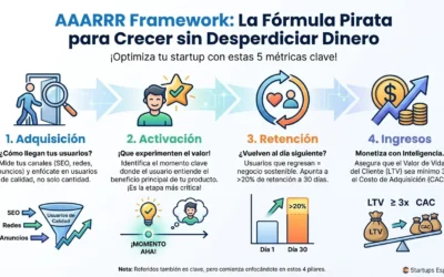 AAARRR Framework: Métricas pirata para startups