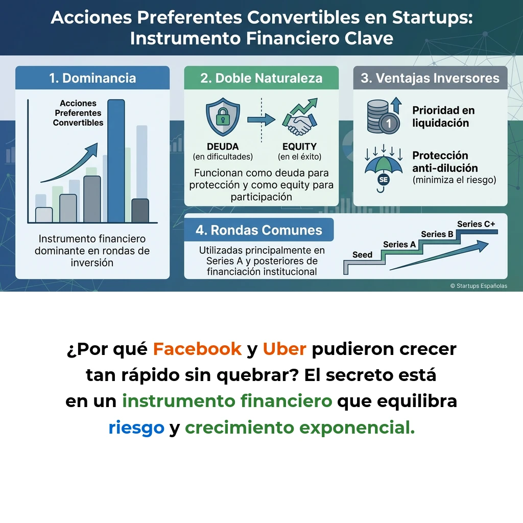 Acciones Preferentes Convertibles: Cómo Funcionan en las Startups - El instrumento financiero híbrido que equilibra riesgo y retorno en las rondas de inversión - Carousel Image