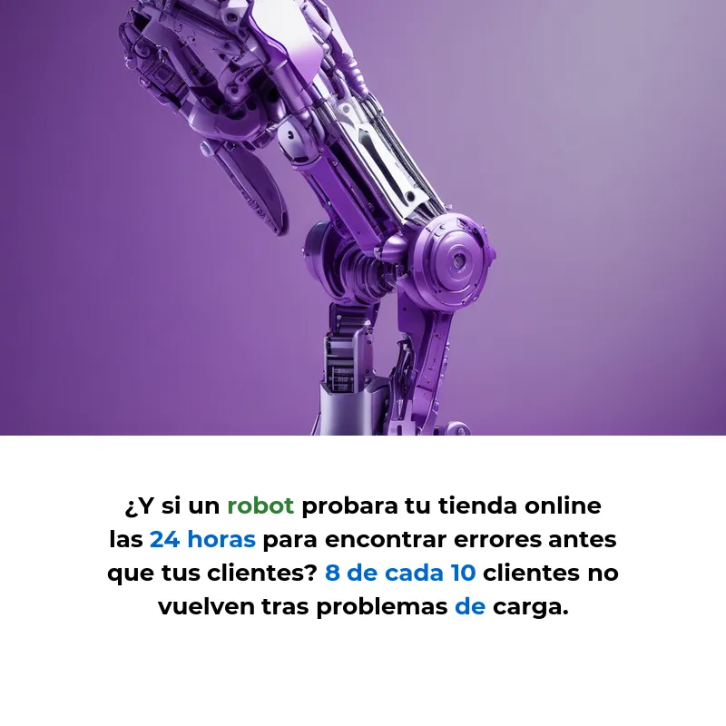 Idea de Negocio: Agente IA que Prueba Tiendas Online Automáticamente las 24 Horas - Un robot inteligente que detecta errores en e-commerce antes de que los vean tus clientes - Carousel Image