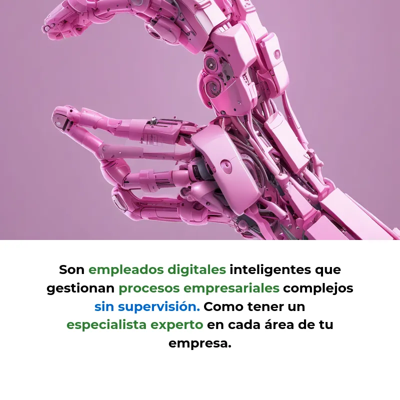 Idea SaaS: Agentes IA Autónomos que Gestionan Procesos Empresariales Solos - Empleados digitales inteligentes que trabajan 24/7 sin supervisión - Carousel Image