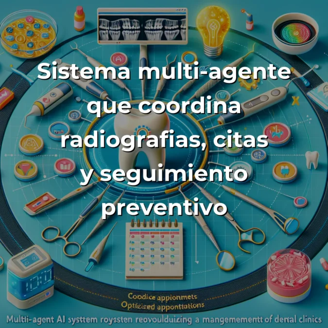 Idea de AI Agent: Sistema Multi-Agente para Revolucionar la Gestión en Clínicas Dentales – Carousel Image
