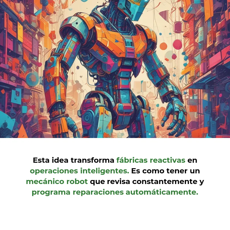 Idea SaaS: Agentes IA que Evitan que se Rompan las Máquinas de las Fábricas - Robots de software que predicen fallos industriales y organizan reparaciones automáticamente - Carousel Image