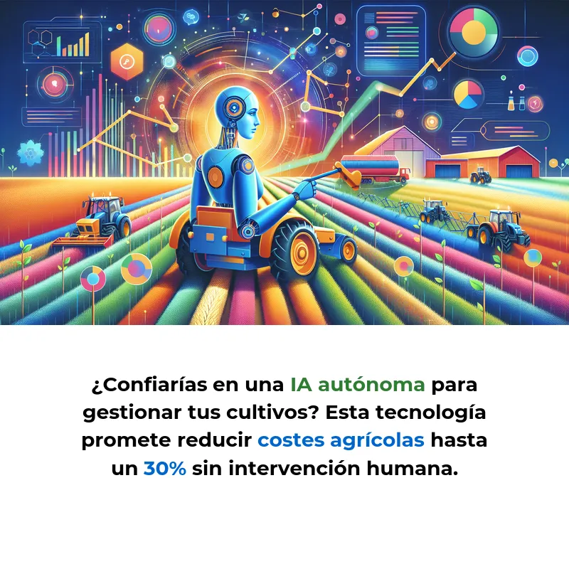 Idea de AI Agent: Asistente Autónomo para Optimizar Cultivos en Agricultura de Precisión - Un sistema de agentes IA que monitoriza, decide y actúa para reducir costes agrícolas hasta un 30% en explotaciones europeas - Carousel Image