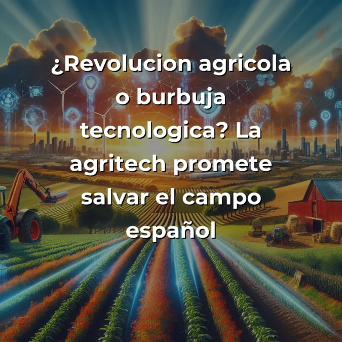 Agritech en España: ¿revolución agrícola o espejismo technológico para 2025? – Carousel Image