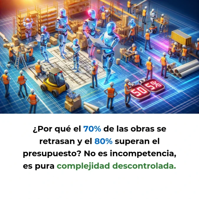 Idea de AI Agent: Sistema Multi-Agente para Gestión Autónoma de Obras de Construcción - Agentes IA especializados que coordinan logística, seguridad y presupuestos en tiempo real para reducir retrasos hasta un 50% - Carousel Image