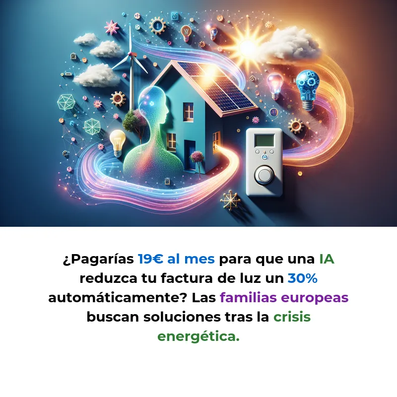 Idea de AI Agent: Un Asistente de IA que Reduce tu Factura de Luz Automáticamente - Cómo un agente autónomo podría optimizar el consumo energético de tu hogar sin que muevas un dedo - Carousel Image