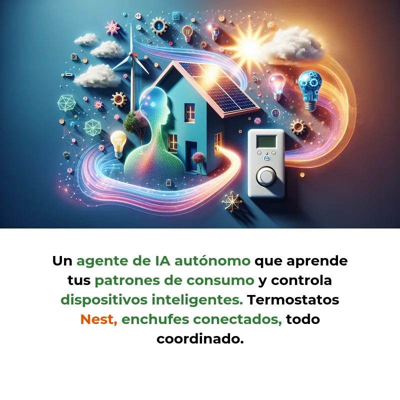 Idea de AI Agent: Un Asistente de IA que Reduce tu Factura de Luz Automáticamente - Cómo un agente autónomo podría optimizar el consumo energético de tu hogar sin que muevas un dedo - Carousel Image