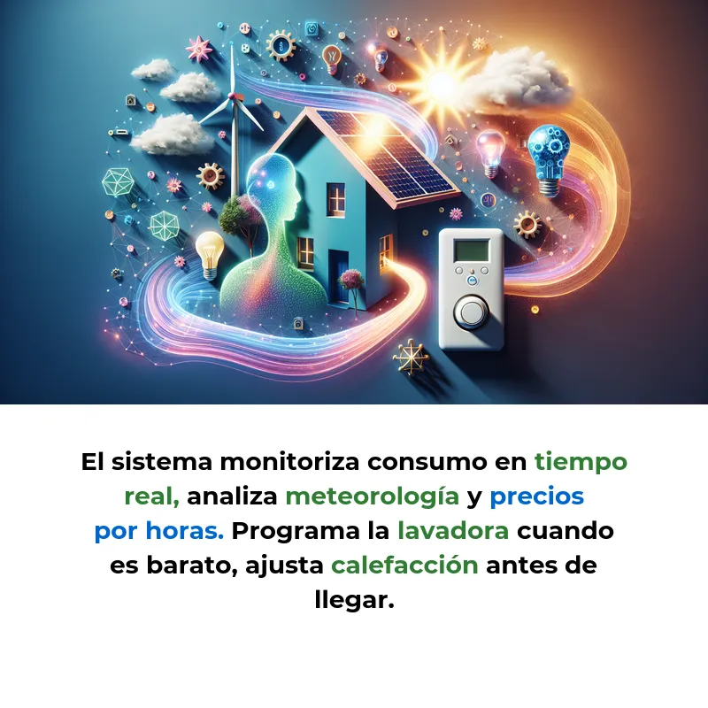 Idea de AI Agent: Un Asistente de IA que Reduce tu Factura de Luz Automáticamente - Cómo un agente autónomo podría optimizar el consumo energético de tu hogar sin que muevas un dedo - Carousel Image