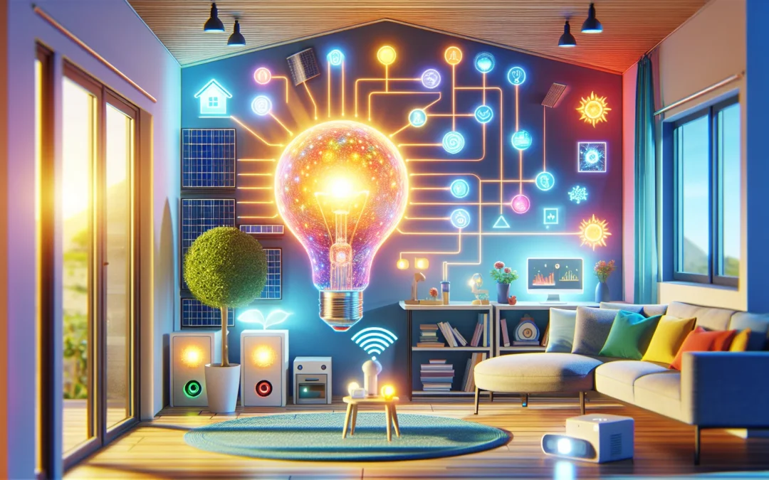 Idea de AI Agent: Optimizador Autónomo de Energía para Hogares Inteligentes - agente IA energía, optimización consumo eléctrico, smart home IA, ahorro factura luz, automatización hogar inteligente, IoT eficiencia energética, AI agent residencial, gestión energética autónoma