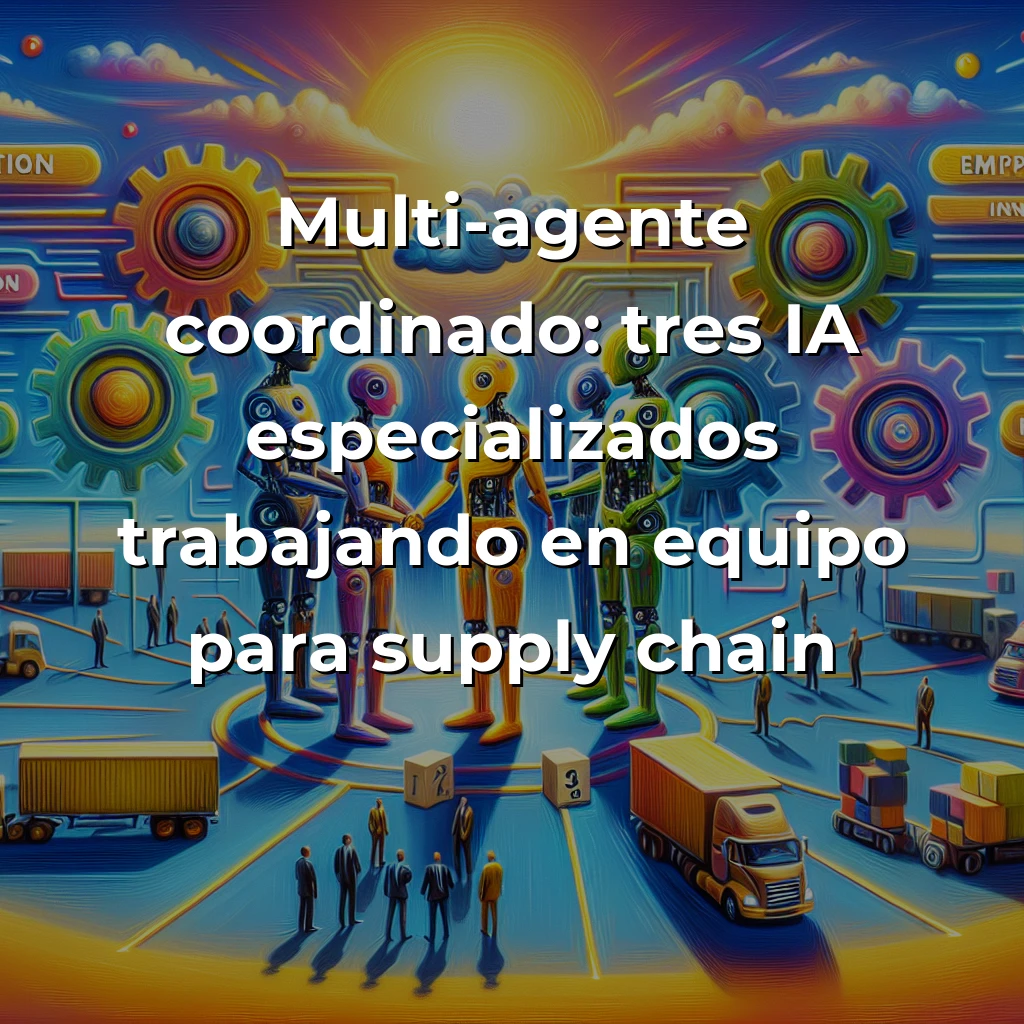 Idea de AI Agent: Multi-Agente para Negociaciones en Supply Chain – ¿Revolución o Promesa Vacía? – Carousel Image