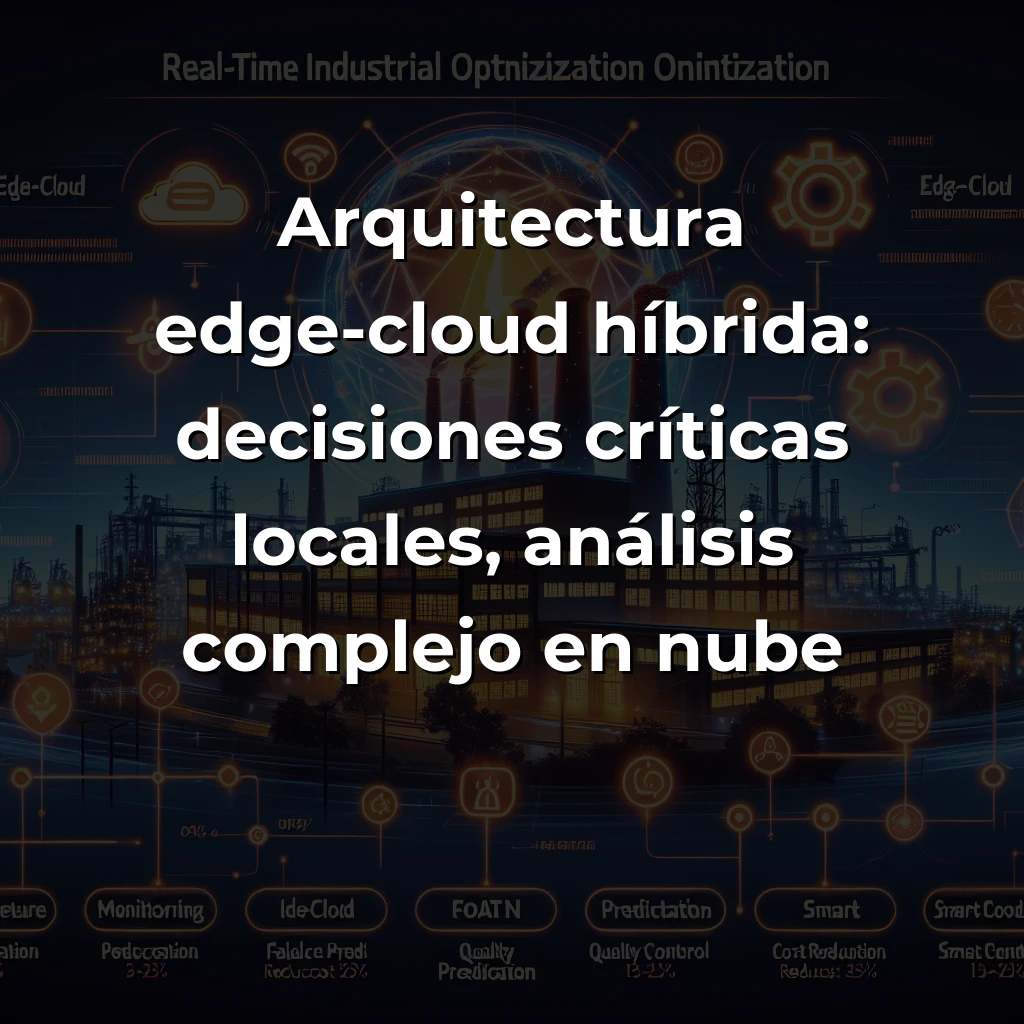 Idea de AI Agent: Sistema Multi-Agente para Optimización Industrial en Tiempo Real – 4 Agentes Coordinados – Carousel Image