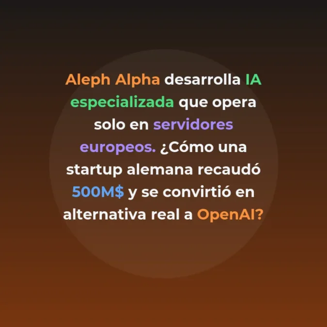 Aleph Alpha: modelos de lenguaje especializados con soberanía europea de datos - La startup alemana compite con OpenAI mediante IA sectorial que opera exclusivamente en servidores europeos - Carousel Image