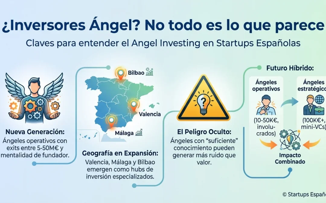 ¿Por qué la mayoría de emprendedores malentiende el papel de los Angel Investors? - angel investor, inversores ángel, financiación startup, capital riesgo, venture capital, ronda semilla, emprendedores, funding, inversión temprana, startup española