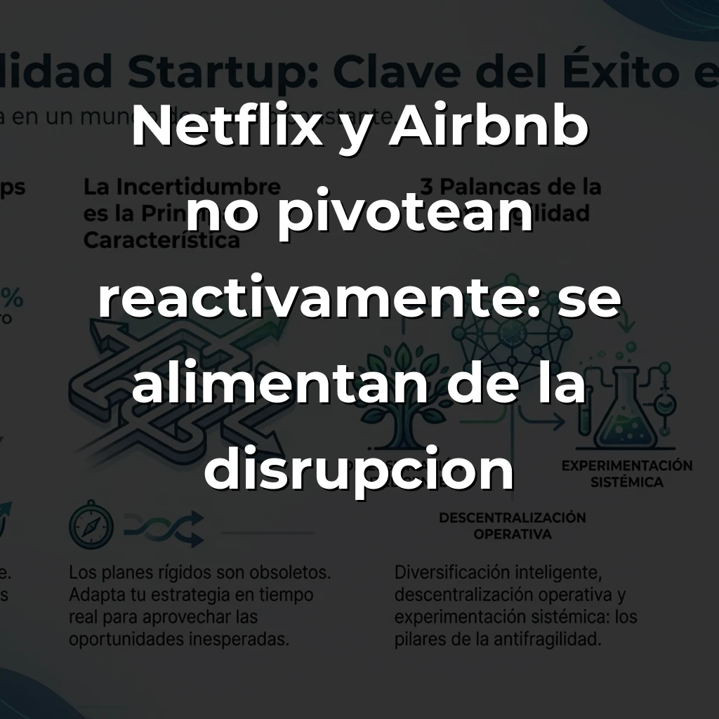 Antifragilidad en Startups: Por Qué Alimentarse del Caos Es Tu Única Ventaja Real en 2025 – Carousel Image