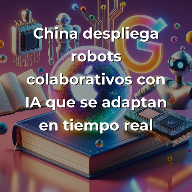 Tech y IA News 23/10: Apple M5, OpenAI LegalTech, Cobots China, Google AI Mode - - - Carousel Image