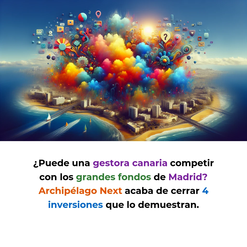 Archipélago Next cierra 2025 con cuatro inversiones estratégicas en SaaS e IA: la maduración del venture capital regional español - La gestora canaria invierte en Tendios, Bcount, Growth Road y Oriane, consolidando su tesis de especialización en B2B SaaS desde Canarias y Barcelona - Carousel Image