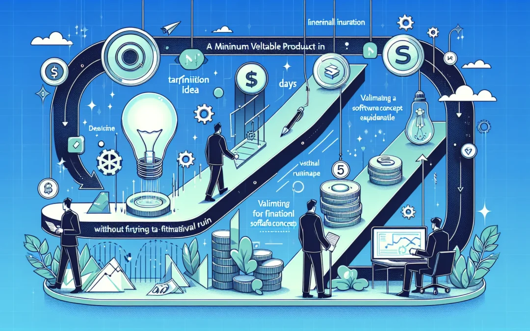 De idea a MVP en días: cómo validar tu software sin arruinarte - MVP, producto mínimo viable, startup, desarrollo rápido, validación de ideas, emprendimiento tecnológico