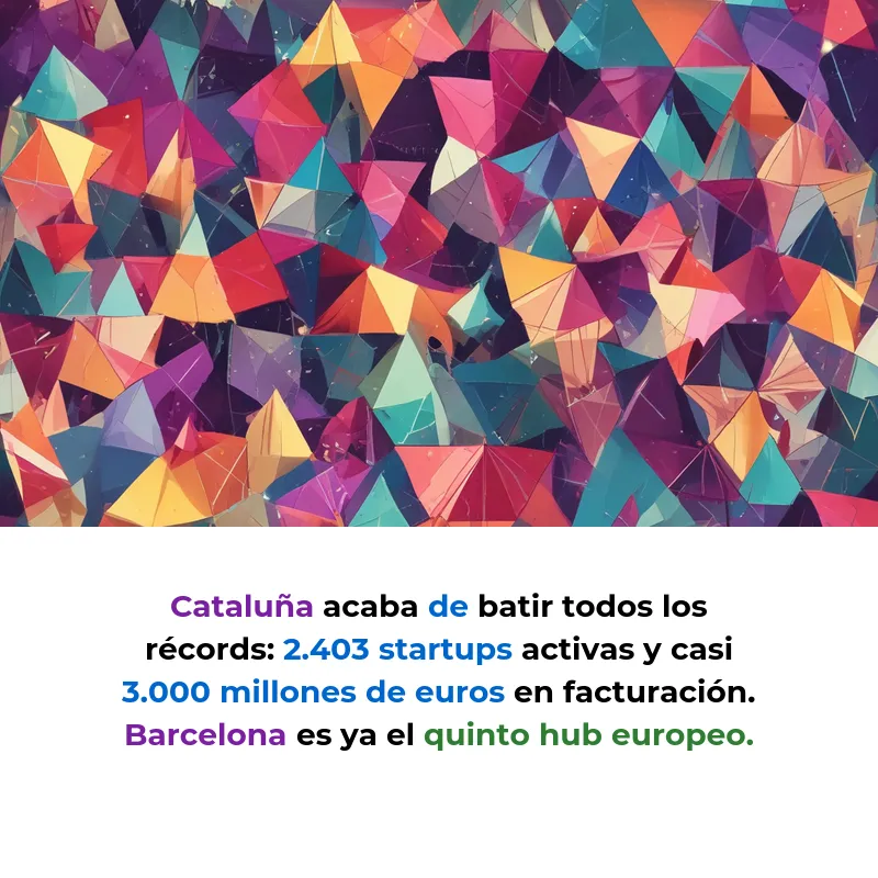 Cataluña bate récord histórico: 2.403 startups y casi 3.000 millones en facturación - El ecosistema emprendedor catalán cierra 2025 con cifras sin precedentes - Carousel Image