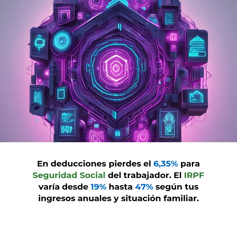 Guía para emprendedores: Cómo entender tu nómina en España - Aprende a interpretar tu nómina española: devengos, deducciones y cálculo del salario neto - Carousel Image