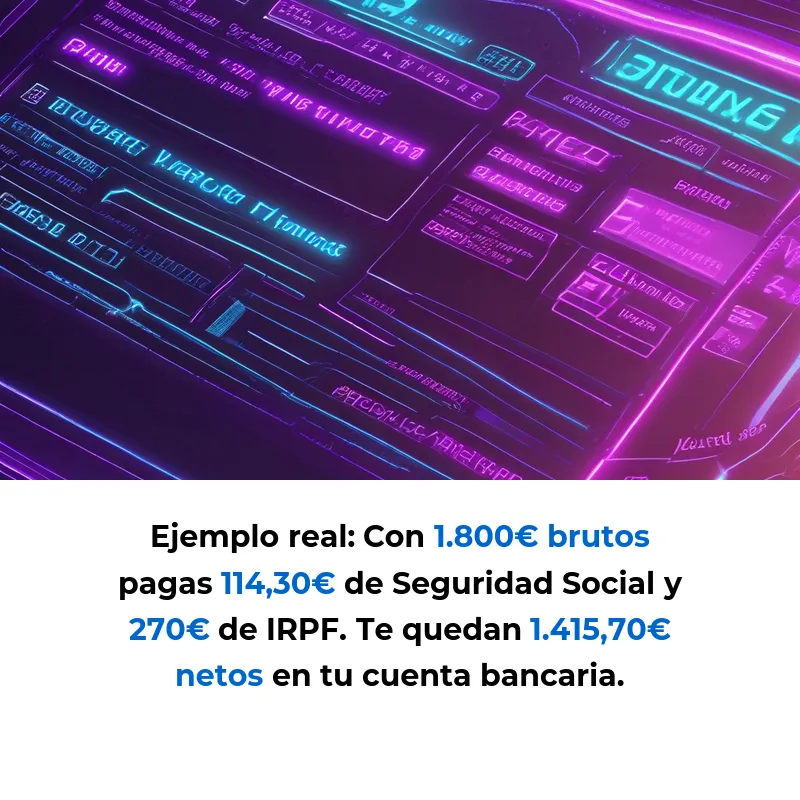 Guía para emprendedores: Cómo entender tu nómina en España - Aprende a interpretar tu nómina española: devengos, deducciones y cálculo del salario neto - Carousel Image