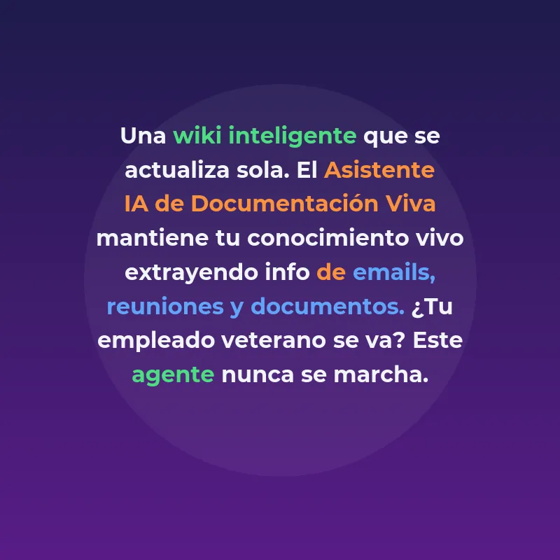 Asistente IA de Documentación Viva: el Micro-SaaS que - Cómo una wiki inteligente puede convertirse en el empleado que se sabe todo y nunca se va - Carousel Image