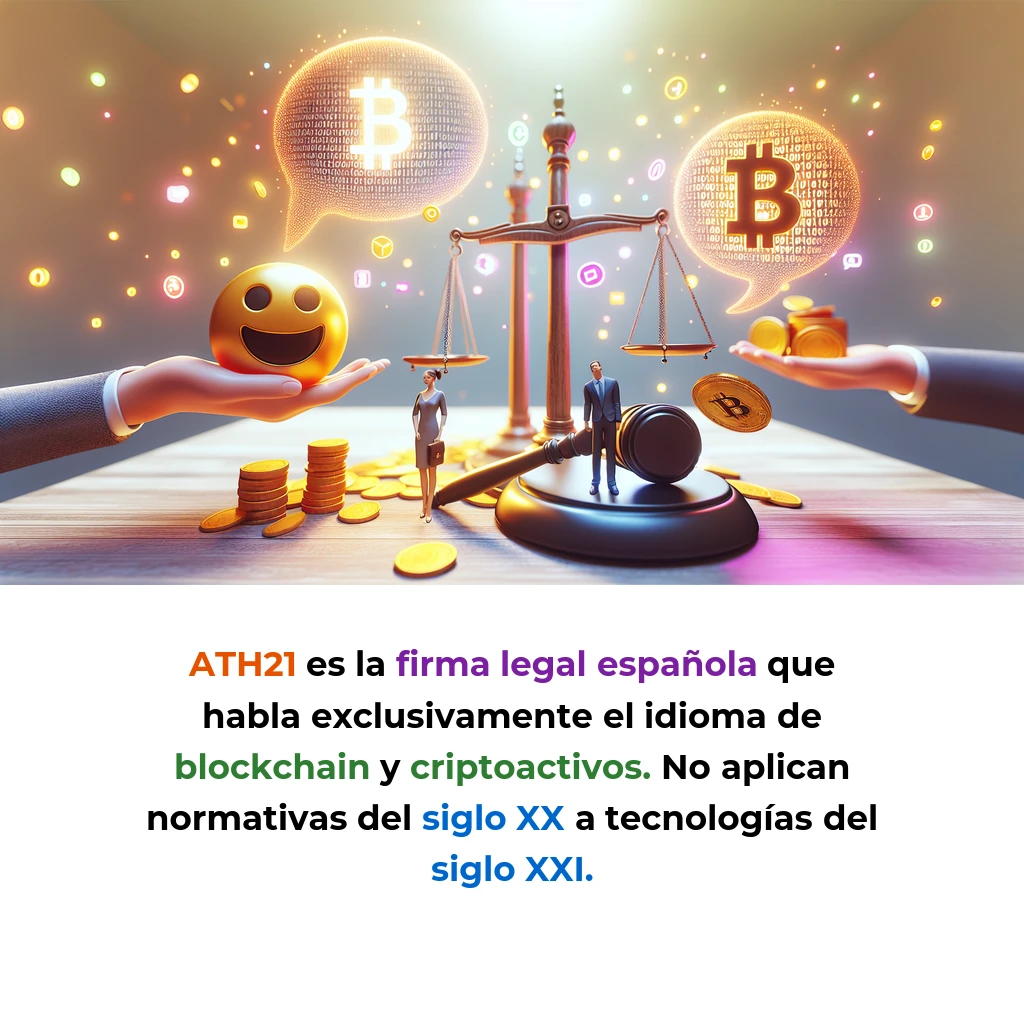ATH21: La firma legal que habla el idioma de blockchain en España - Cuando tu startup cripto necesita abogados que entiendan de tokens tanto como de leyes - Carousel Image