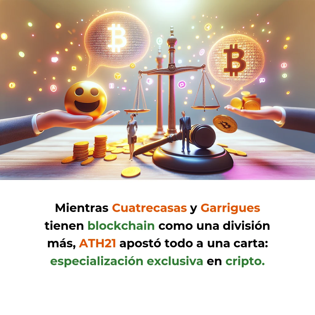 ATH21: La firma legal que habla el idioma de blockchain en España - Cuando tu startup cripto necesita abogados que entiendan de tokens tanto como de leyes - Carousel Image