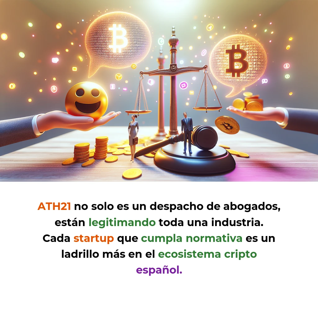 ATH21: La firma legal que habla el idioma de blockchain en España - Cuando tu startup cripto necesita abogados que entiendan de tokens tanto como de leyes - Carousel Image