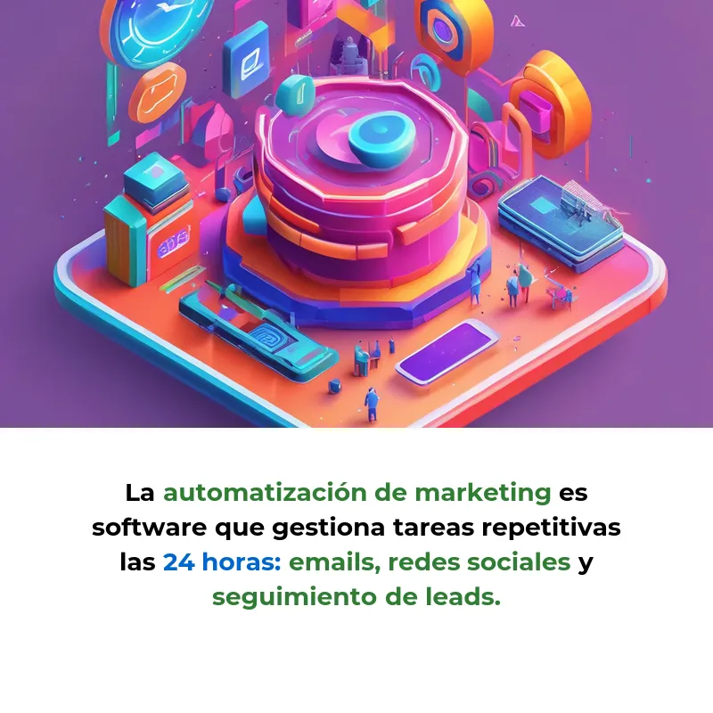 Automatización de Marketing: Cómo Escalar Campañas Sin Aumentar Costos Humanos - La guía completa para entender cómo el software puede multiplicar tu equipo de marketing por 10 - Carousel Image