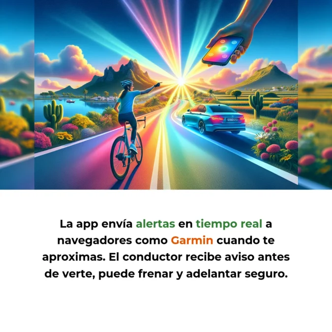 Beloo: La startup balear que convierte tu móvil en un sistema de seguridad para ciclistas - Una app gratuita que alerta a los coches de tu presencia antes de que te vean - Carousel Image