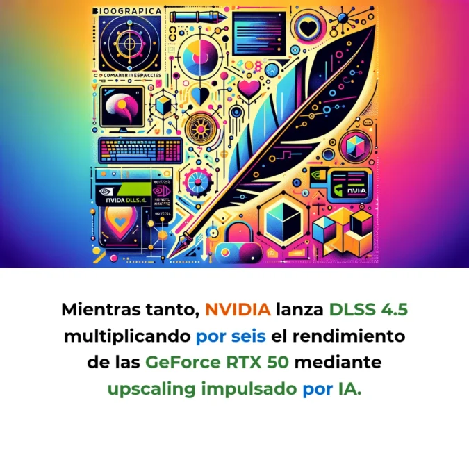 Tech y IA News 08/01/2026: Biographica + CompartirEspacios + NVIDIA DLSS 4.5 - - - Carousel Image