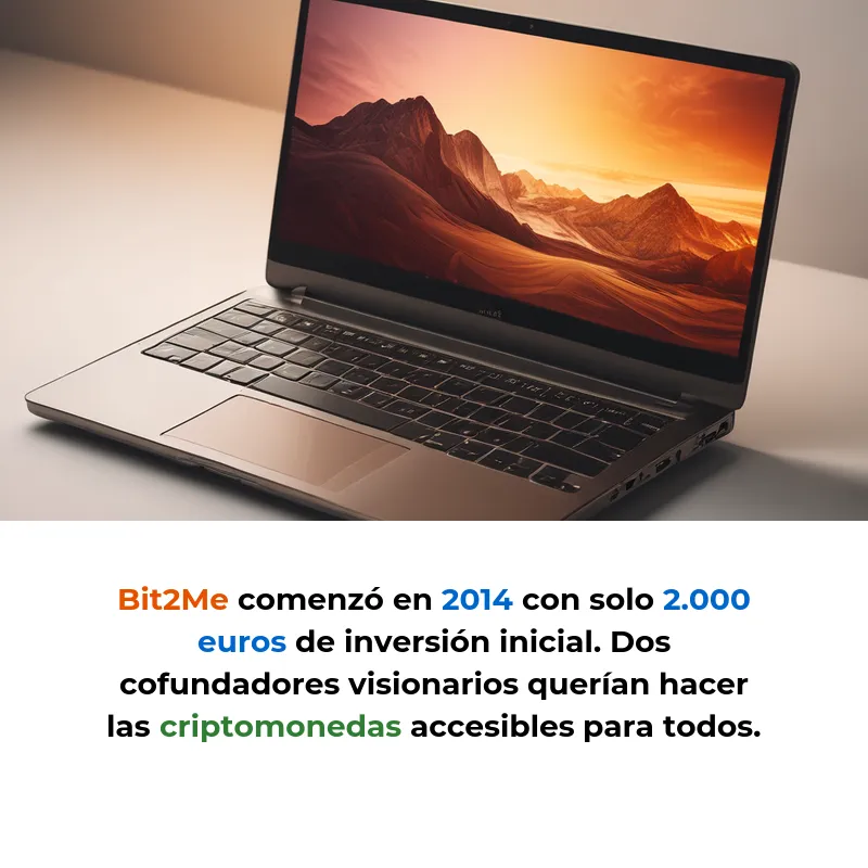 Bit2Me: 2.500M€ en Transacciones Anuales - Primera Plataforma Española con Licencia MiCA - 1,2 millones de usuarios y reconocimiento del Banco de España consolidan su liderazgo regulatorio en criptoactivos - Carousel Image