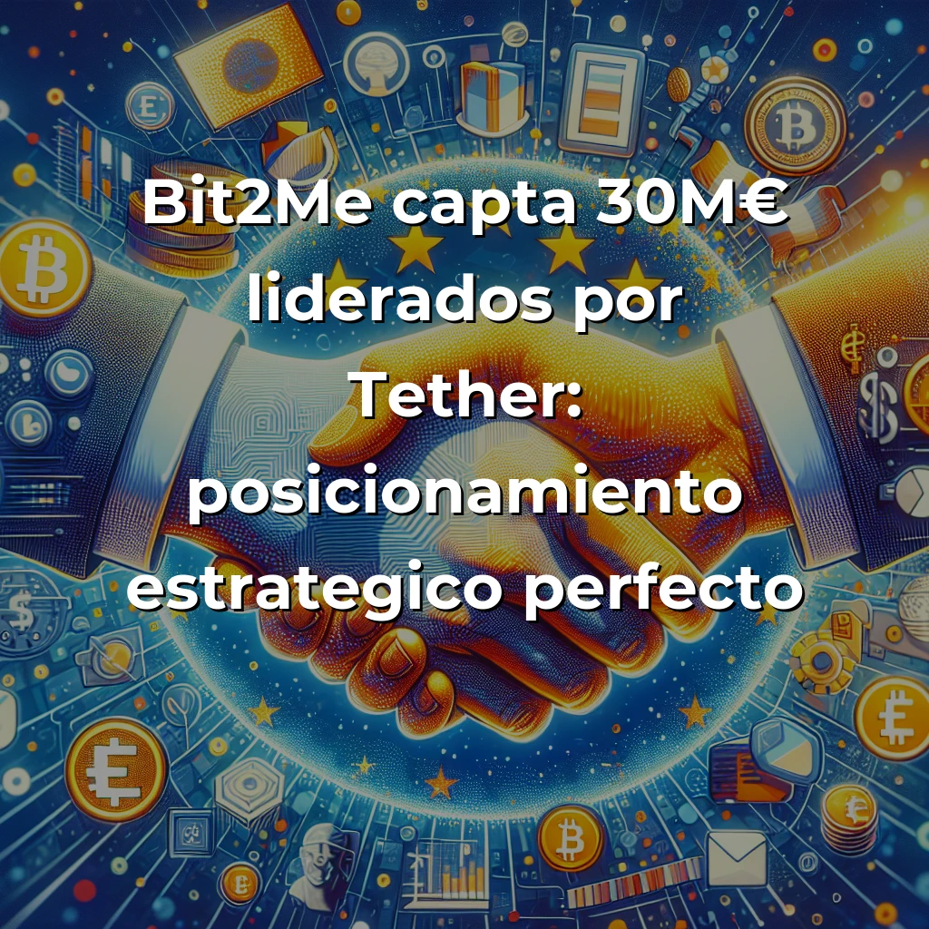 Bit2Me capta 30M€ con Tether: ¿el nuevo modelo de exchange cripto regulado que Europa necesita? - Mi análisis de por qué la alianza Bit2Me-Tether puede redefinir el mapa competitivo cripto europeo bajo MiCA - Carousel Image