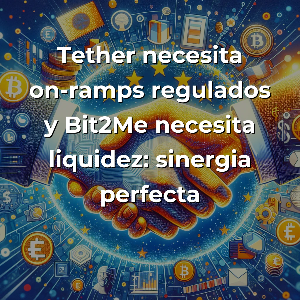 Bit2Me capta 30M€ con Tether: ¿el nuevo modelo de exchange cripto regulado que Europa necesita? - Mi análisis de por qué la alianza Bit2Me-Tether puede redefinir el mapa competitivo cripto europeo bajo MiCA - Carousel Image