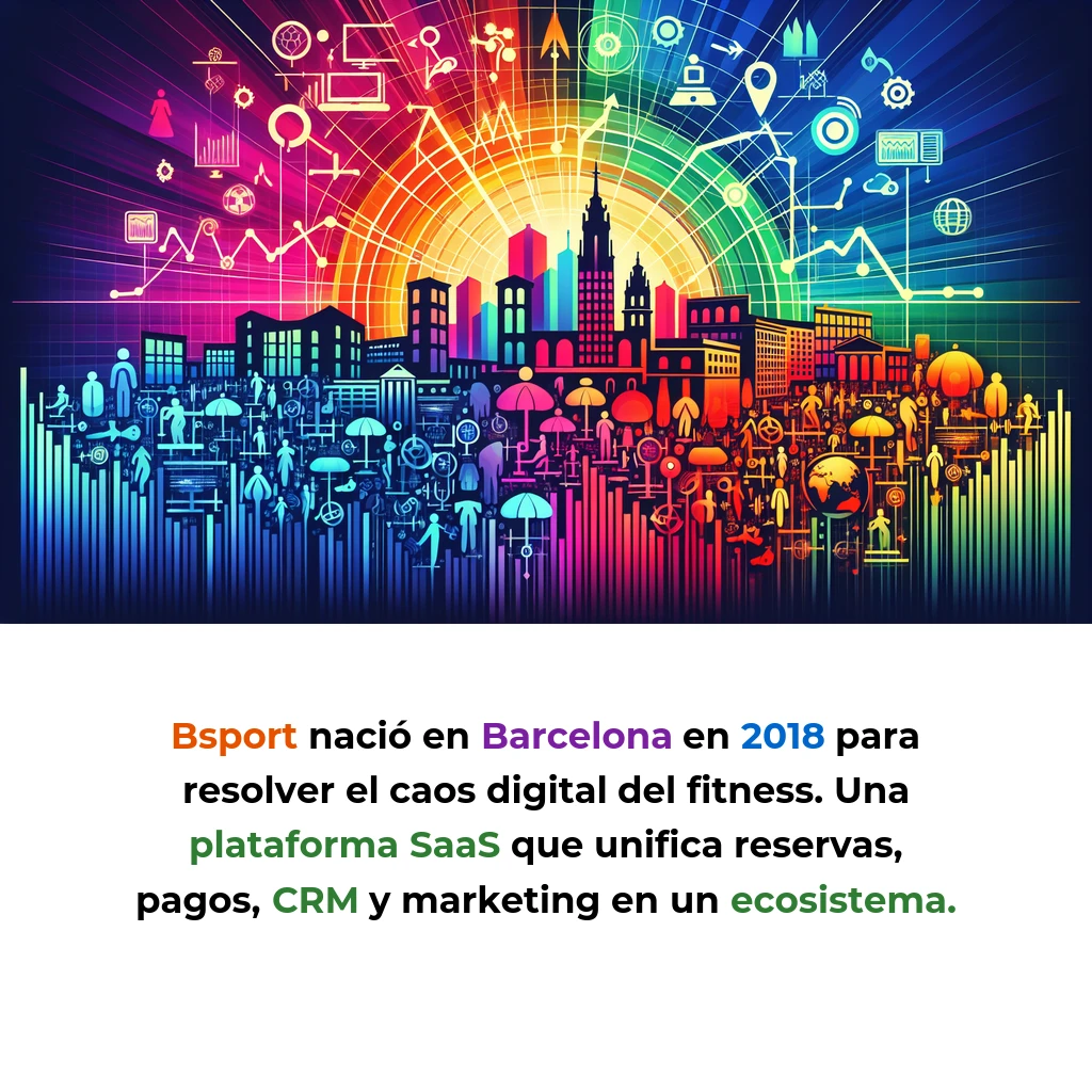 Bsport: La Startup Española que Unifica la Gestión Digital del Fitness con 30M€ de Inversión - De Barcelona al mundo: cómo dos emprendedores están transformando 2.000 gimnasios con una plataforma que crece al 40% anual - Carousel Image