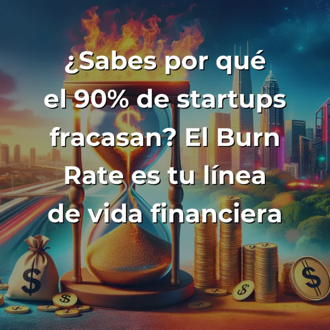Burn Rate: Por qué tu startup vive o muere según esta métrica en 2025 – Carousel Image