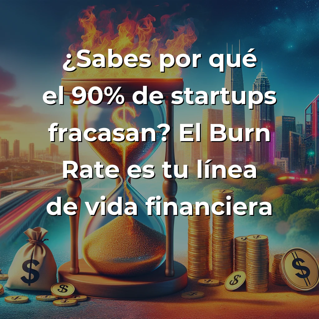 Burn Rate: Por qué tu startup vive o muere según esta métrica en 2025 – Carousel Image
