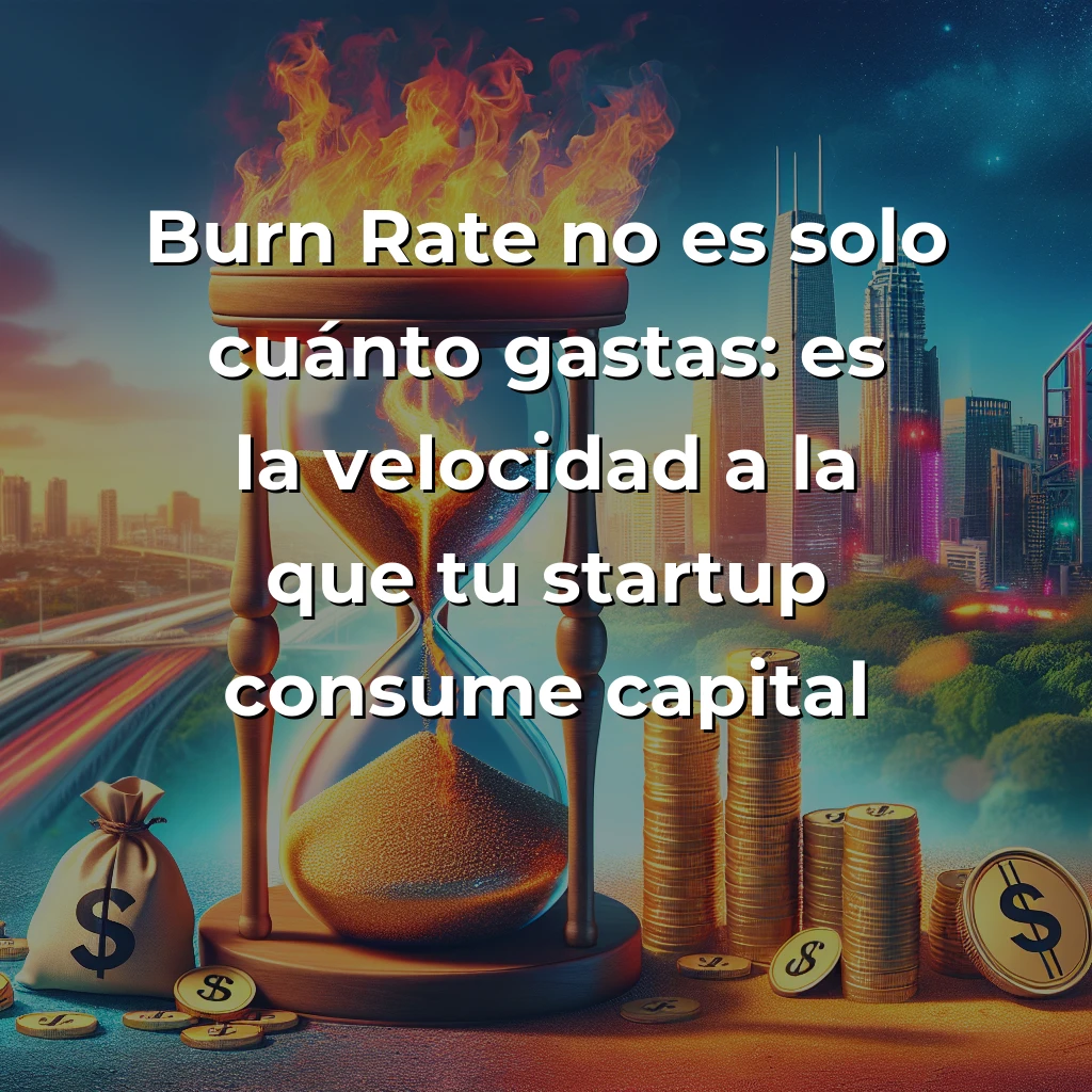 Burn Rate: Por qué tu startup vive o muere según esta métrica en 2025 – Carousel Image