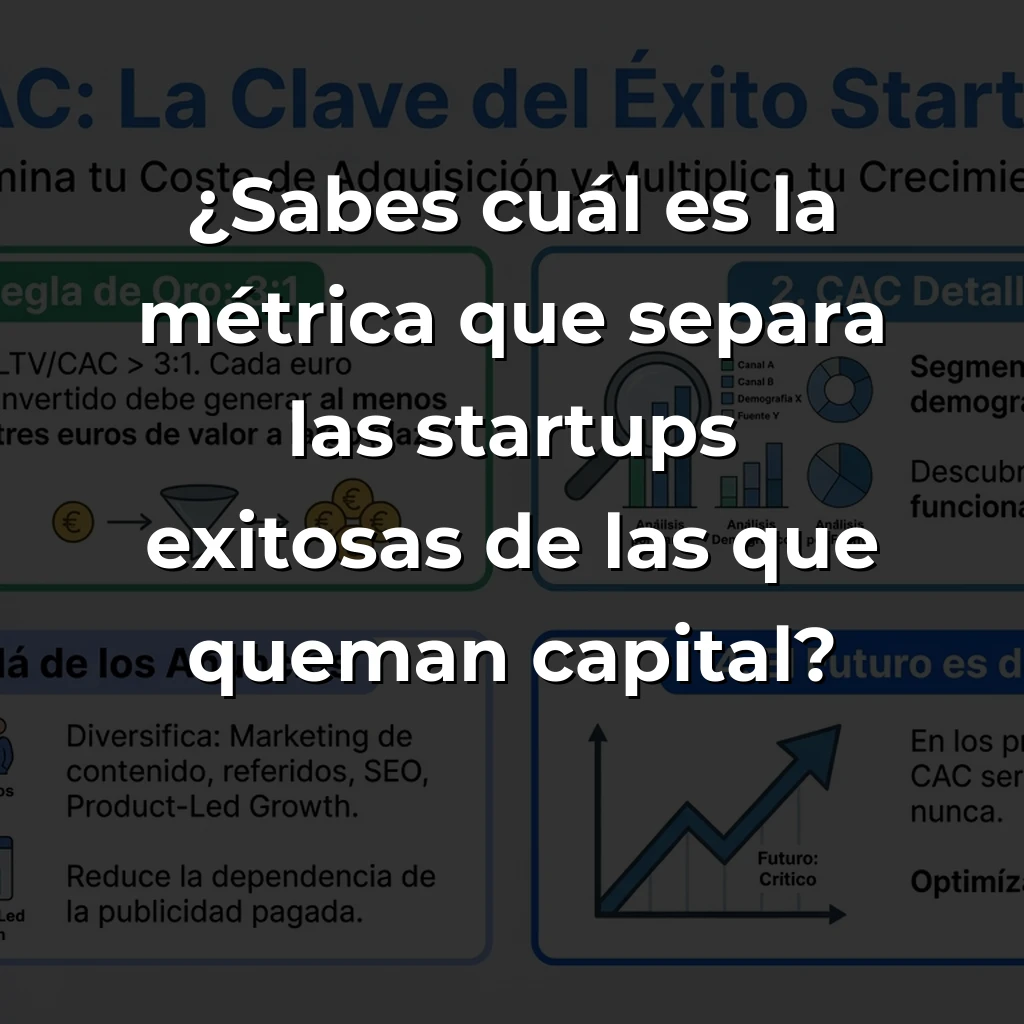 CAC: La métrica que separa startups exitosas de quemadores de capital – Carousel Image