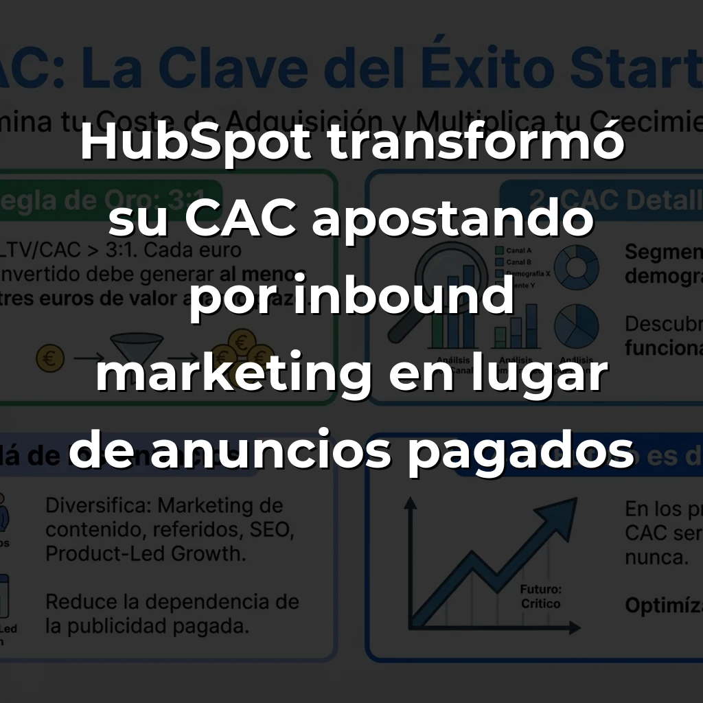 CAC: La métrica que separa startups exitosas de quemadores de capital – Carousel Image