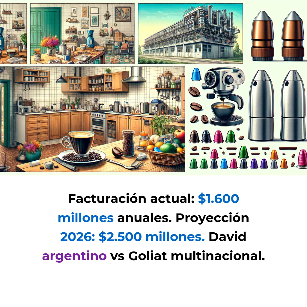 Caffettino: La Startup Argentina Que Convirtió Tu Cocina en un Acto de Rebeldía Sostenible - De experimento casero a 300.000 cápsulas mensuales: cómo dos argentinos están cambiando las reglas del café - Carousel Image