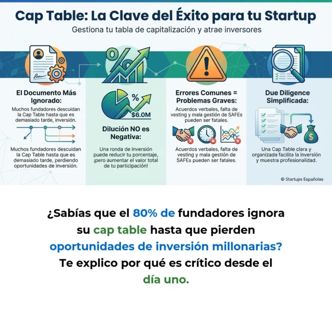 Cap Table: Qué es y Cómo Gestionar la Tabla de Capitalización de tu Startup - Guía completa sobre la estructura de propiedad empresarial y su gestión estratégica - Carousel Image