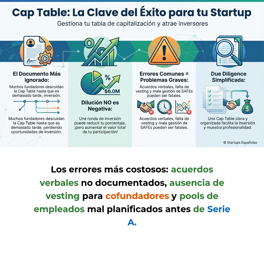 Cap Table: Qué es y Cómo Gestionar la Tabla de Capitalización de tu Startup - Guía completa sobre la estructura de propiedad empresarial y su gestión estratégica - Carousel Image