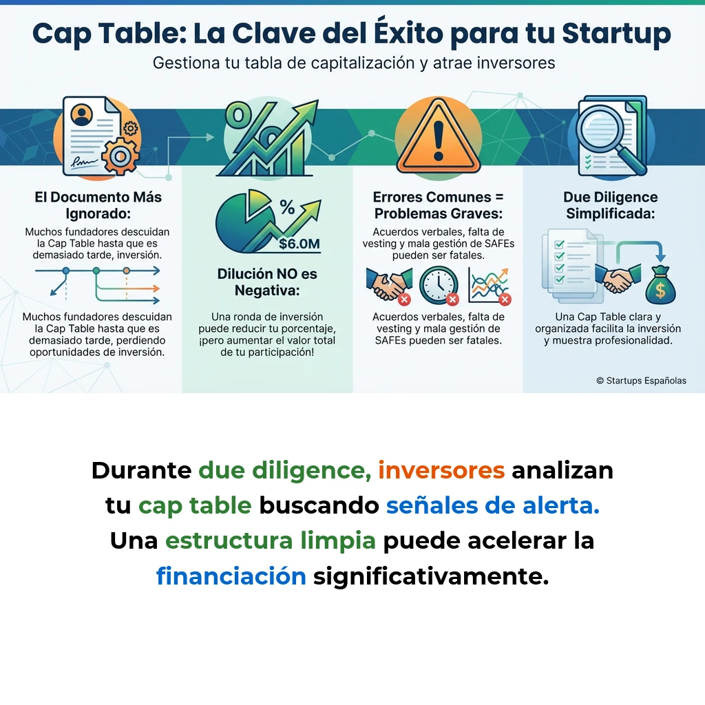 Cap Table: Qué es y Cómo Gestionar la Tabla de Capitalización de tu Startup - Guía completa sobre la estructura de propiedad empresarial y su gestión estratégica - Carousel Image