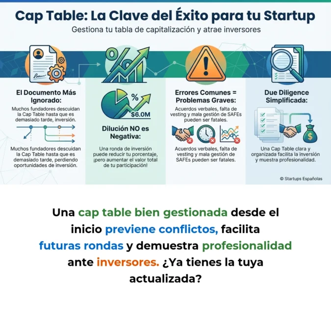 Cap Table: Qué es y Cómo Gestionar la Tabla de Capitalización de tu Startup - Guía completa sobre la estructura de propiedad empresarial y su gestión estratégica - Carousel Image