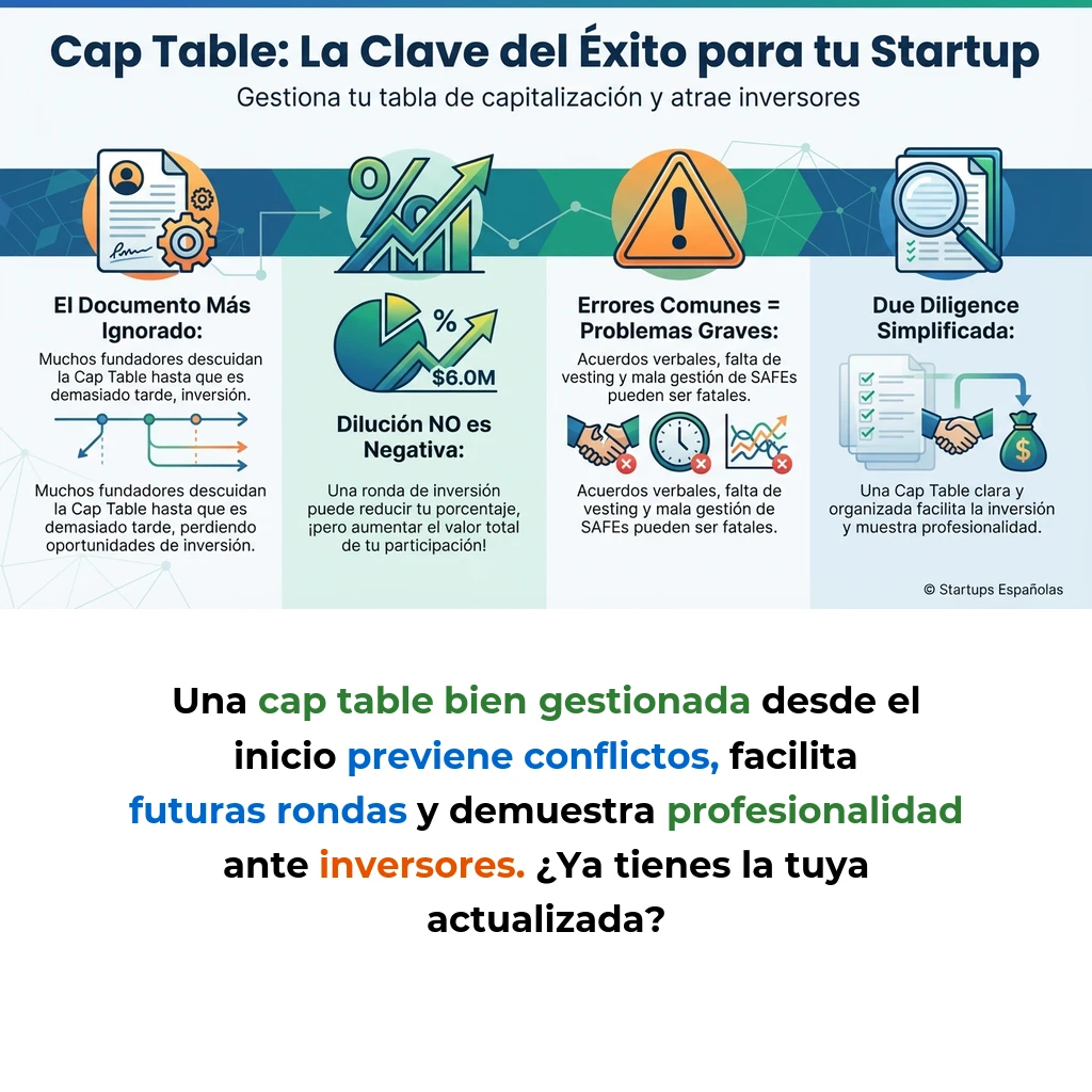 Cap Table: Qué es y Cómo Gestionar la Tabla de Capitalización de tu Startup - Guía completa sobre la estructura de propiedad empresarial y su gestión estratégica - Carousel Image