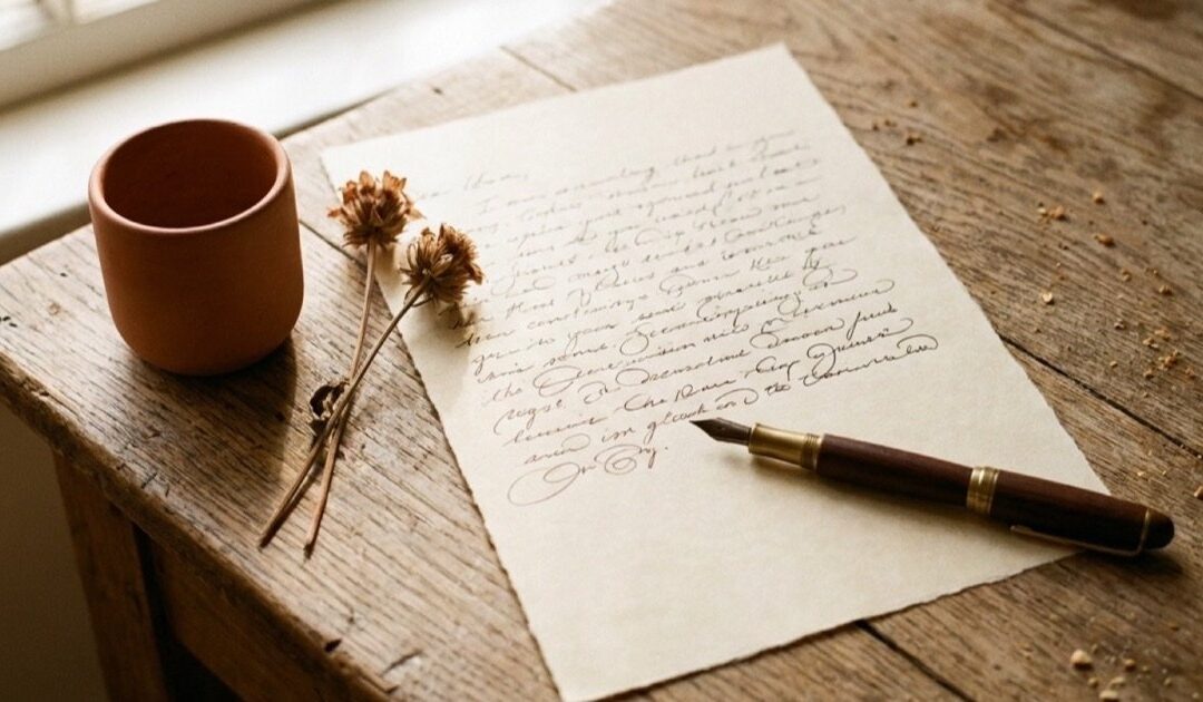 Una carta a la semana, escrita por IA, que tarda a propósito en responder - IA, cartas personalizadas, bienestar, respuesta lenta, RGPD, privacidad, chatbot, salud mental, producto digital, Martin Schenk
