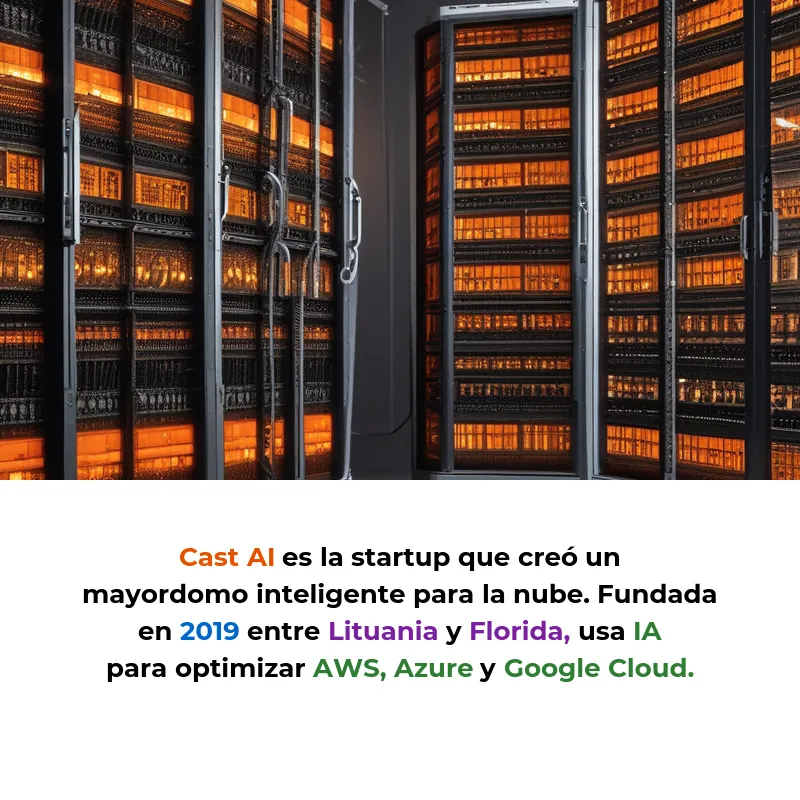 Cast AI: El unicornio que ahorra millones en facturas de nube con inteligencia artificial - La startup lituana-estadounidense alcanzó valoración de 1.000 millones de dólares optimizando costos en AWS, Azure y Google Cloud - Carousel Image