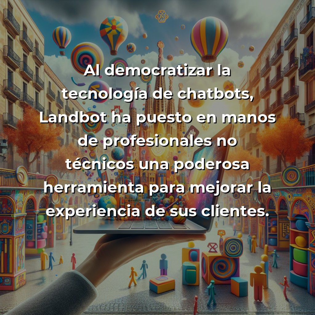Landbot: La Startup Española que Democratizó la Creación de Chatbots Sin Código - De Barcelona al mundo: cómo un equipo español está cambiando la forma en que las empresas conversan con sus clientes - Carousel Image