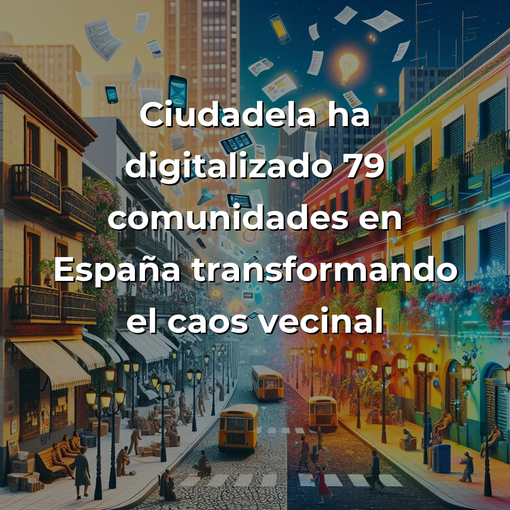Ciudadela: La Startup que Está Digitalizando las Comunidades de Vecinos en España - Cómo una discreta proptech madrileña está convirtiendo el caos vecinal en gestión inteligente - Carousel Image
